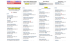 Desktop Screenshot of newpaltzmenus.com